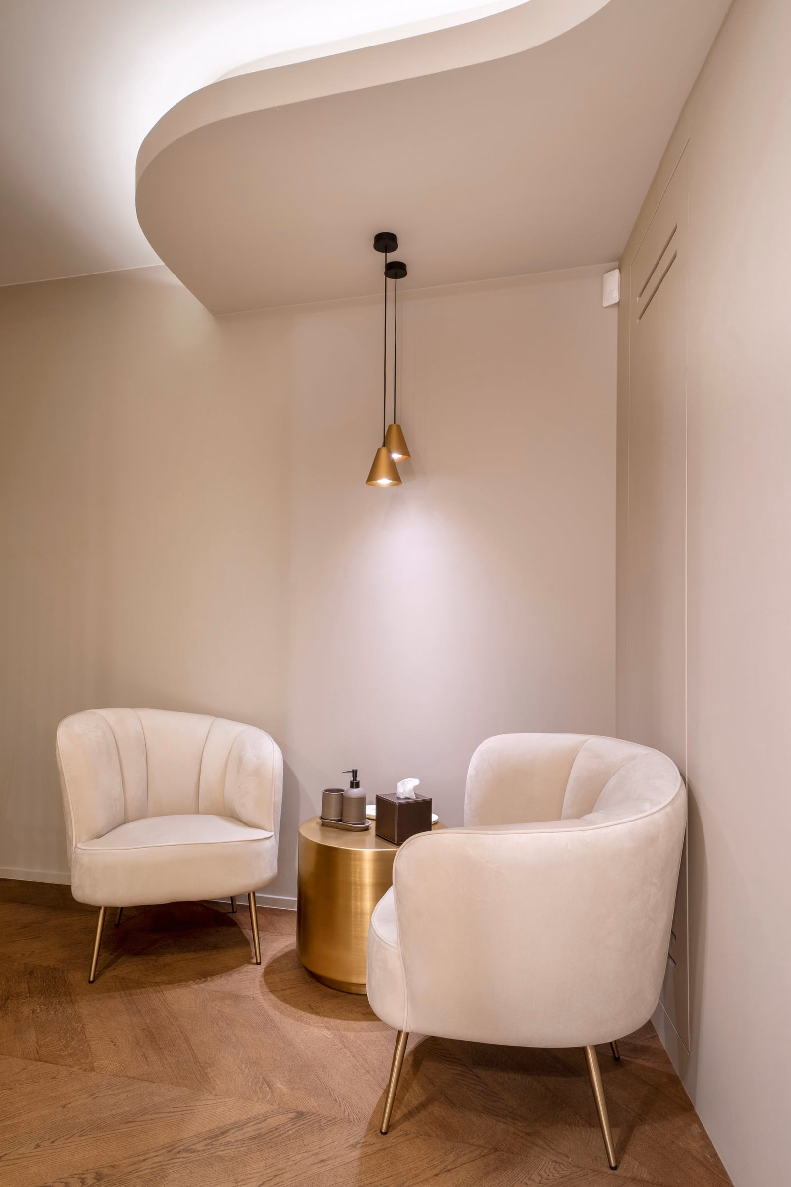 Two chairs and a table