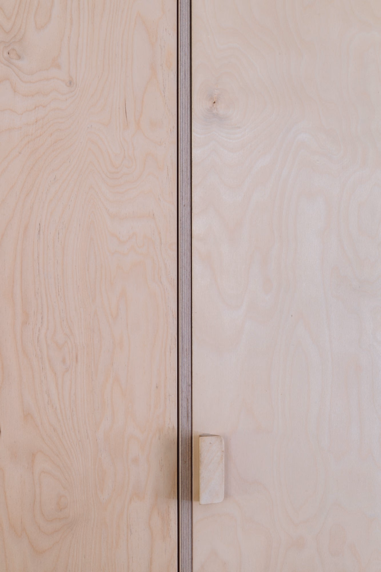 Detail of wood with a handle