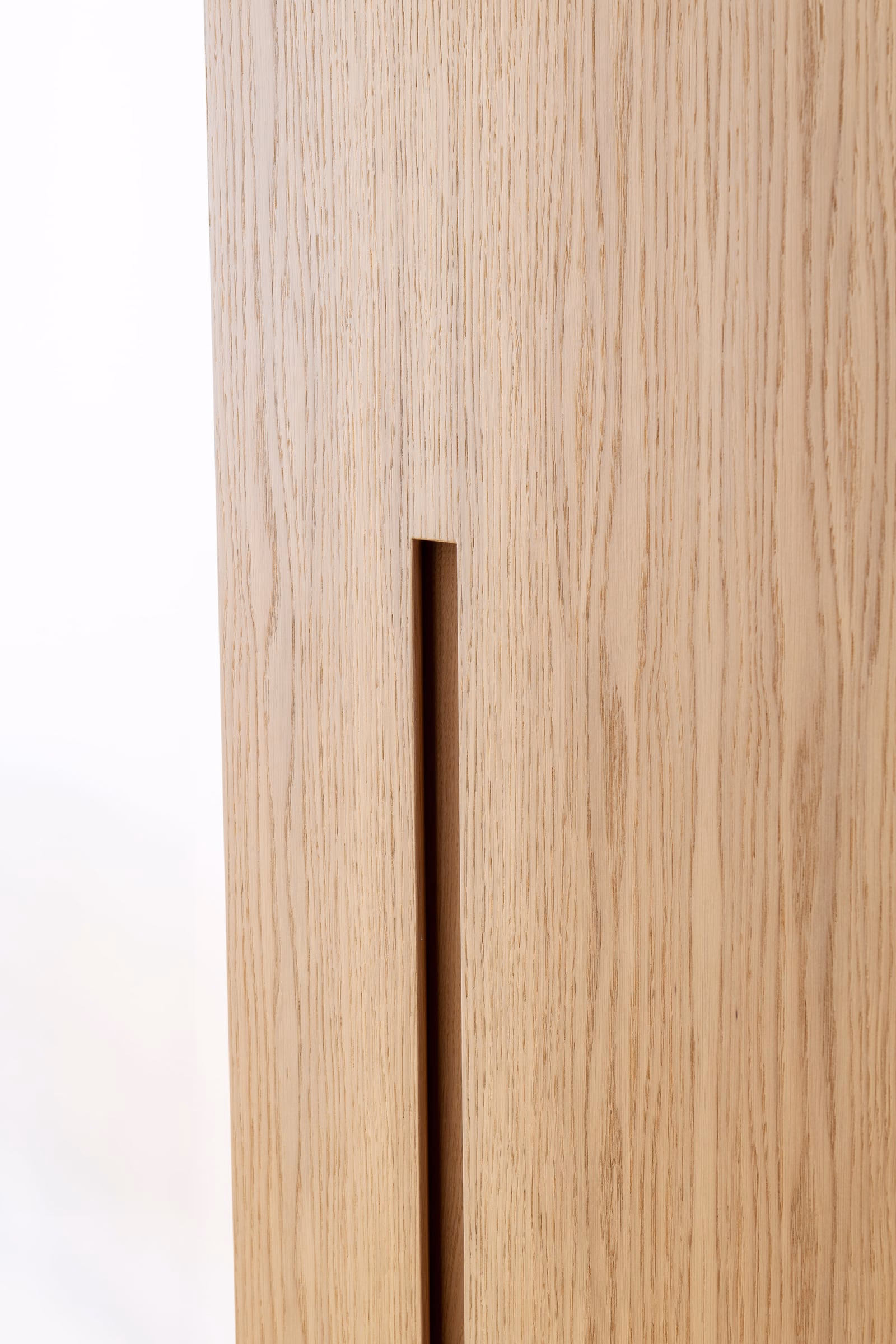 Detail of wood with a hole